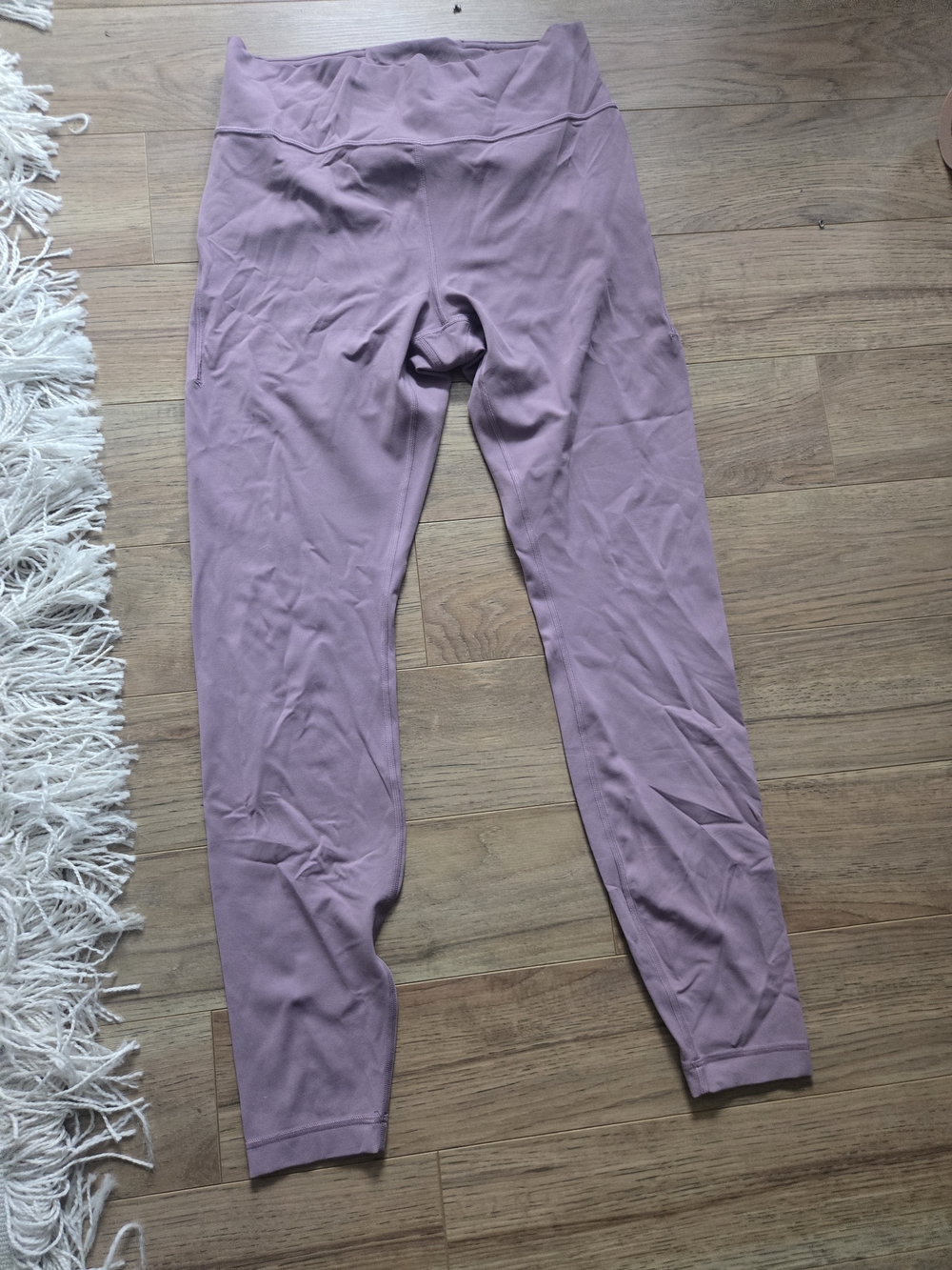 Mauve High-Waist Leggings